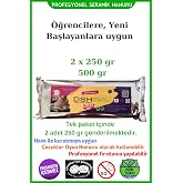 DSH Doğal Seramik Hamuru Doğal Seramik Hamuru 2x 250 gr (500 GR) Kil &Ccedil;amuru, Okul I&ccedil;in Doğal Oyun Hamuru
