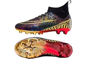 Kmrlofiy Calzado De Fútbol para Hombre Botas De Fútbol Profesionales Spike Aire Libre Zapatillas De Fútbol Hombre Niños Atletismo Training Zapatos De Fútbol Hombre