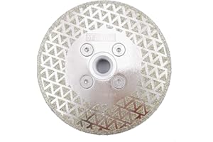 DT-DIATOOL Diamentowe tarcze do cięcia i szlifowania 105 mm x M14 jednostronnie powlekane galwanicznie do płytek granitowych marmuru