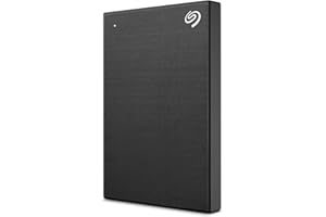 Seagate One Touch 2Tb External HDD with Password Protection Black, for Windows and Mac, with 3 Yr Data Recovery Services (Stk