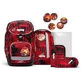 ergobag pack Set ergonomischer Schulrucksack Flexibel 6-teilig 1. Klasse Grundschule