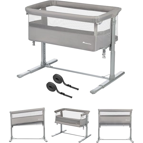 Culla Fianco Letto Bebeconfort Bebeconfort Amara - Culla Cosleeping Neonato 2 In 1, Fianco Letto, Pieghevole, Per 0-6 Mesi Culla Con Ruote
