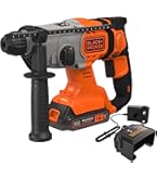 BLACK & DECKER Cordless 18V Combi Hammer Drill Driver 2 Batteries BLACK & DECKER Cordless 18V Combi Hammer Drill Driver 2 Batteries