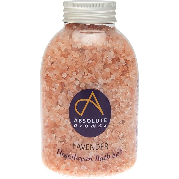 Absolute Aromas Mobility Badesalz – Rosa Himalayasalz Mit Ingwer, Eukalyptus & ätherischen Ölen, 625g