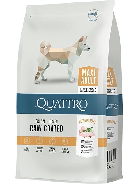 Quattro Super Premium Adult Dog Food – Extra Poultry, 3 kg(All Breeds)