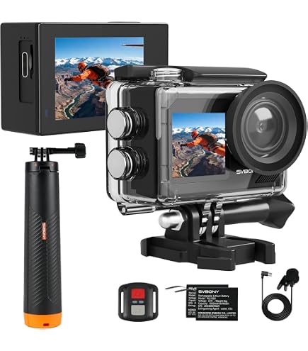 Videocamera 4K EP7 Da Testa 20MP – WiFi, Stabilizzatore 2 Assi, Batteria 1000mAh, Per Vlogging E Sport