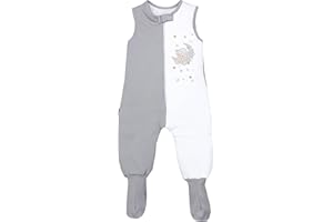 TupTam Gigoteuse Bébé Hiver avec Pieds et Jambes, certifiée OEKO- TEX, 2,5 TOG, Unisexe