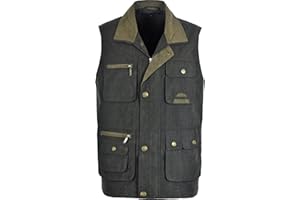 RG CLOTHING Mens Lightweight Gilet Windproof Showerproof Body Warmer with Inside Lining