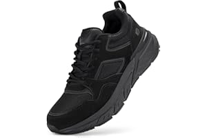 FitVille Chaussures Sport Homme Extra Large Baskets Running Confort Chaussure de March Respirant Course Jogging