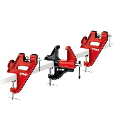 Étau De Ski Professionnel Rouge - Fixation Robuste Pour Affûtage, Fartage Et Réparation De Skis Et Snowboards - 3