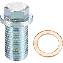 4 Bouchons Vidange Huile M14x1.5 Avec Joints - Compatible Mercedes-Benz A1119970330