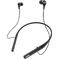 Mivi Collar 2B Wireless Earphones, Bluetooth Earphones with mic, Fast Charging, Powerful Bass, HD Sound and Made in…