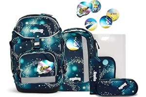 ergobag pack Set ergonomischer Schulrucksack Flexibel 6-teilig 1. Klasse Grundschule