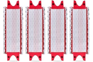 K KUMEED 4 Recharges Balai Serpillère Pad pour Vileda EasyWring Ultramax/ 1-2 Spray, Serpillere Spray Serpillière Microfibres Balai pour Vileda Ultramax, UltraMax Plus et Easy Wring UltraMax Carlin