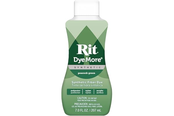Rit DyeMore Advanced Teinture Liquide pour synthétiques, Autre, Multicoloured, 5.08 x 6.35 x 15.24 cm