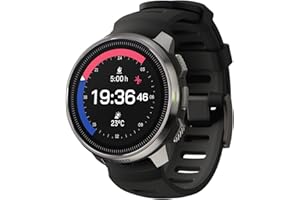 Suunto Ocean Ordenador de Buceo y Reloj Deportivo, Pantalla AMOLED, 100m Impermeable, GPS Doble Banda, Mapa Sin Conexión, 95+ Deportes, HRV y Seguimiento del Sueño