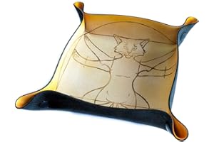 PLAYMATS Vassoio per dadi per giochi da tavolo e GDR per bambini - Libro delle meraviglie - Gatto Vitruviano