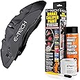 E-TECH Graphite Brake Caliper Paint - EBCP-GRA - Complete Kit Inc Paint/Cleaner & Brush