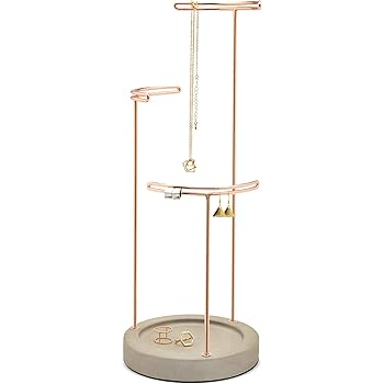 Umbra Tesora Schmuckbaum – Hoher Schmuckständer für Ketten mit