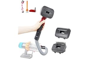 IZSOHHOME Compatible con Dyson v7 V8 v10 V11 v15, cepillo para perros y gatos para depilación y belleza, peines fáciles de limpiar para mascotas de pelo largo o corto, kit de cepillo para mascotas