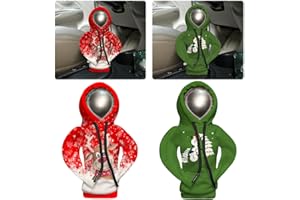 TaimeiMao Schalthebel Hoodie,Auto Schaltknauf Abdeckung,Pullover für Schaltknüppel,Schaltknauf Pullover Hoodie,Universelles Auto-Schalthebel-Innendekorationszubehör (Elch-Stil)
