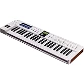 Arturia &ndash; Keylab Essential 49 mk3 | M&uuml;zik Prod&uuml;ksiyonu İ&ccedil;in MIDI kontrolc&uuml;, Kapsamlı Yazılım Paketi, 49-Tuş, 9 Encoder, 9 Fad