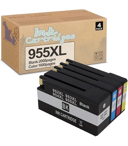 HP 955 XL Ink Cartridge Combo Set