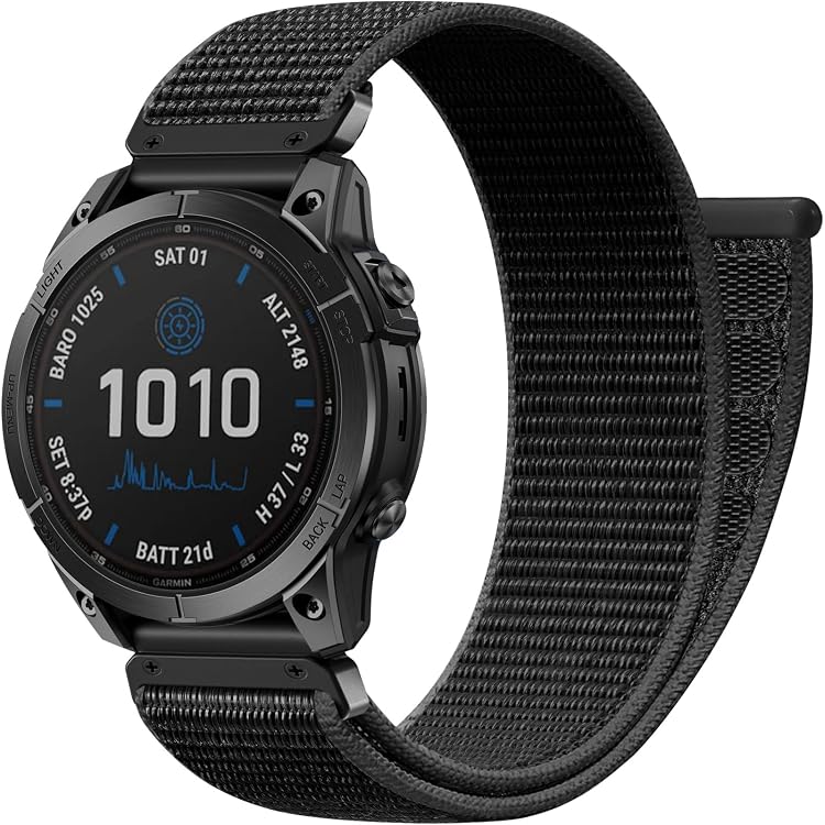 Garmin Ultrafit Nylon Armband - Flexibel, Atmungsaktiv, Langlebig Und Komfortabel; In Verschiedenen Größen - 11