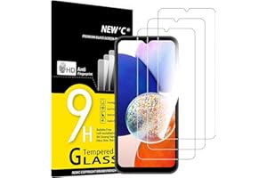 NEW'C 3 Stück, Panzer Schutz Glas für Samsung Galaxy A14 5G/4G, M14 5G, Frei von Kratzern, 9H Härte, HD Displayschutzfolie, 0.33mm Ultra-klar, Ultrabeständig