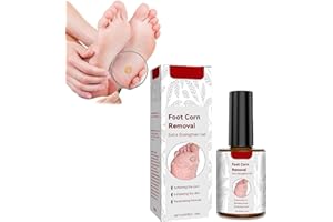 PELINUAR Fuß-Hühneraugenentfernungsgel, extra verstärktes Gel, Hühneraugenentfernungsflüssigkeit, Hühneraugenentferner für Füße, extra starke Flüssigkeit, Fußpflege für alle Hauttypen (1 Stück)