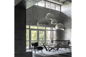 HvKvHvY 60 lampe à suspension moderne, E27 base Japon Wabi Sabi style nid d'oiseau luminaire, salle à manger lampe à suspension moderne, couloir salle à manger cuisine