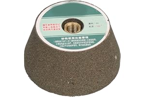 FAFEICY Mola Abrasiva Carburo di Silicio per Smerigliatrice Angolare 100 Mesh Ad Alto Tasso di Rimozione e Addensata per Testa di Lucidatura