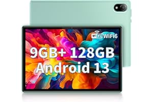 DOOGEE U10 Tablet 10 Pollici, 9GB RAM+128GB ROM/TF 1TB Tablet Android 13, Tablet in Offerta Bluetooth 5.0 | WiFi-6 | 5060mAh | 1280 * 800 | 5MP+8MP | Widevine L1 | TUV Luce Blu Bassa