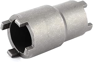 HLYJOON Extractor de tuercas de embrague Extractor de cubo de embrague Herramienta de tuerca de bloqueo Llave inglesa 20 mm 24 mm Tuerca de bloqueo de embrague Extractor de herramienta Llave de tubo de ajuste