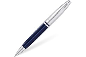 CROSS Calais Chrome/Blue Ballpoint Pen