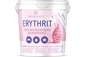 Erythritol 4.5kg substitut de sucre sans calories - Alternative Naturelle au Sucre