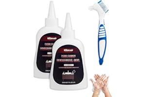 ZITFRI Mould Remover Gel 2 Pack Powerful Black Mold Remover Gel 400g Large Capacity Mould And Mildew Remover Deep Mould Cleaner for Bathroom Washing Machine Seal Kitchen Sink Grout Tile Toilet