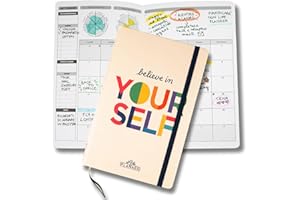 LIFE PLANNER PLAN IT, DO IT! Life Planner, Agenda Motivazionale Made in Italy, Agenda 12 Mesi, da Gennaio a Dicembre 2026, Planner Settimanale e Mensile, Spazi Dedicati a Pensieri e Riflessioni (Believe In Yourself, Piccola)