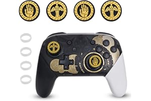 NANANINO Switch Pro Controller Thumb Grips, Cool Thumb Grips Compatible with Switch Pro Controller, PS5 Controller, PS4 Controller, Xbox Controller, etc