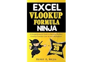 EXCEL VLOOKUP FORMULA NINJA: A Straightforward Guide to Become the Best VLookup Function User at your Workplace!: 2 (Excel Ninjas)