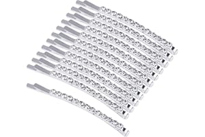 HQdeal 12 Pezzi Mollette per Capelli, strass perni di capelli, Clip di Capelli, Capelli Accessori, forcine per capelli, Fermaglio Capelli Donna per regalo ragazze Compleanno, stile minimalista