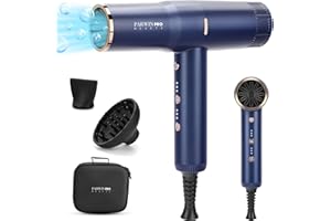PARWIN PRO BEAUTY profesjonalna suszarka do włosów, 100 milionów jonów ujemnych, z wyjątkowym, bezszczotkowym silnikiem, strumień powietrza 30 m/s do szybkiego schnięcia, innowacyjny mikrofiltr