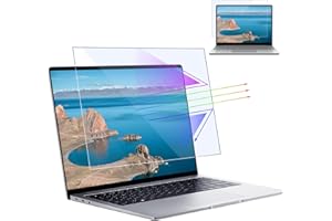 IPROKKO Lot de 2 Films de Protection D'écran Anti-Lumière Bleue Ordinateur Portable 13,3 Pouces 16:9, Film Antireflet pour Écran Haute Résolution pour HP/Dell/Acer/Lenovo/ThinkPad/Asus