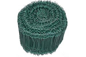 Novatool Cierres para bolsas de alambre (1000 – 5000 unidades, cobre, negro y verde)