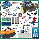 Arduino ile Uyumlu Başlangı&ccedil; seti UNO R3 Turbo Black V3. 112 Par&ccedil;a 359 Adet