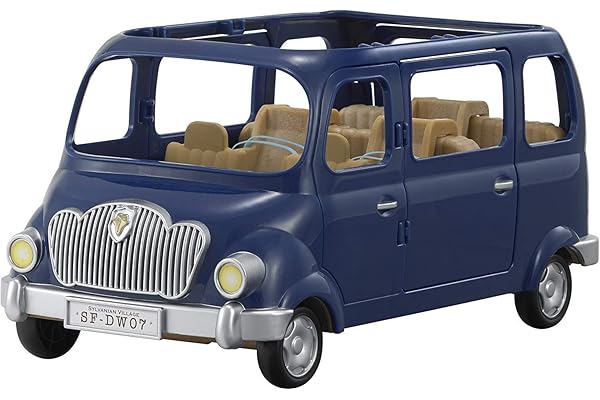 Sylvanian Families - 2003 - Mobilier De Poupée - Monospace 7 Places