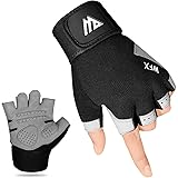 WESTWOOD FOX Guanti da palestra Fitness Training Anti Slip Shock Assorbenti Sollevamento Pesi Guanti Imbottiti Grip Traspiran