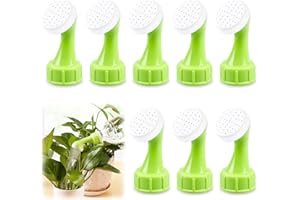 Atuoxing 8 Pcs Boquilla de Regadera para Botellas, Aspersor de Tapa de Botella pour Plantes, Boquilla de Regadera de Botella para Plántulas y Semillas Reutilizable