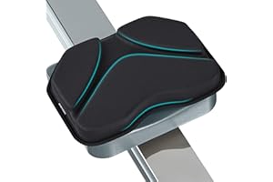 HOME & ROWE Rowing Machine Seat Cushion Compatible with Concept 2 Rowing Machine Rowing Machine Compatible with Concept 2 Rower, Hydrow Rower, Concept2 Rowerg - Gel Seat Pad, Rowing Machine Accessories