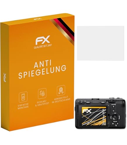 6x Savvies Film Protection Ecran Pour Fujifilm FinePix X70 Film